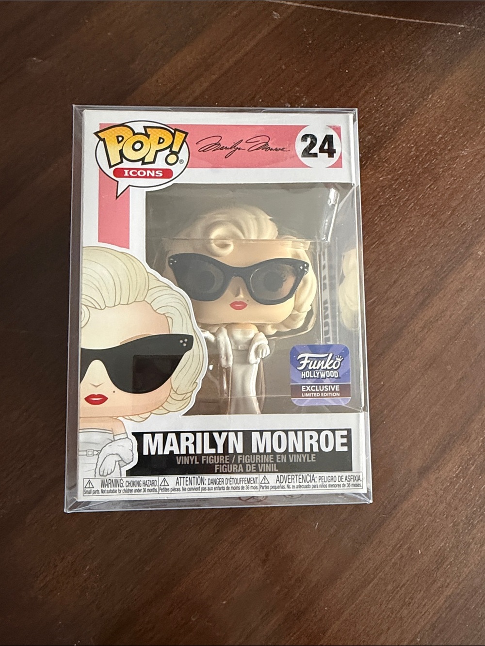 Funko Icons Marilyn Monroe #24 Vinyl Figure
